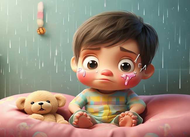 哭有什么用绘本图片，哭有什么用的图片