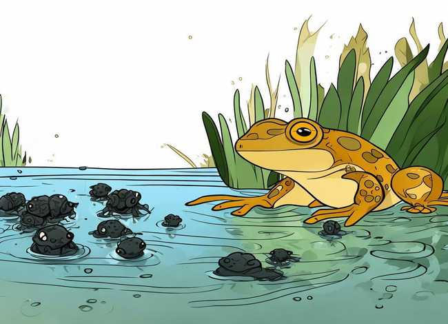自制绘本小故事6张，自制绘本故事6张简笔画小蝌蚪找妈妈