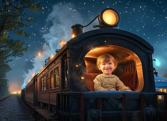 儿童睡前火车故事完整版 火车睡前故事文字版