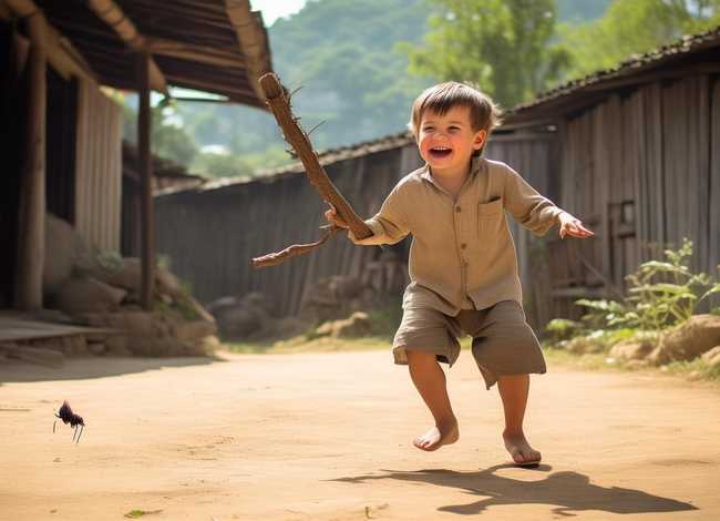 农村小孩打苍蝇趣事（农村小孩打苍蝇趣事怎么写）