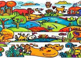 儿童绘本故事简笔画图片（儿童绘本简笔画原图完整）