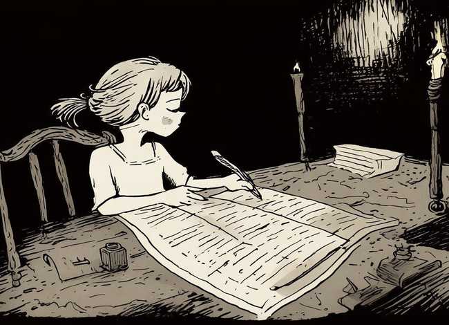 给文学故事配插图简笔画，给文学故事配插图简笔画简单