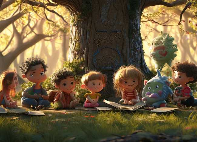 大u儿童故事，大孩故事大全