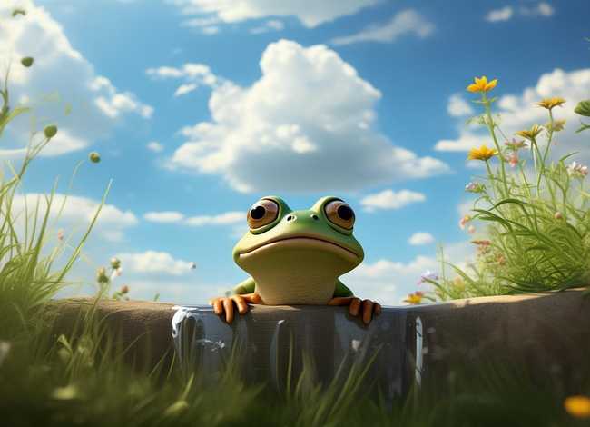 兔小贝故事井底之蛙、兔小贝井底之蛙的故事