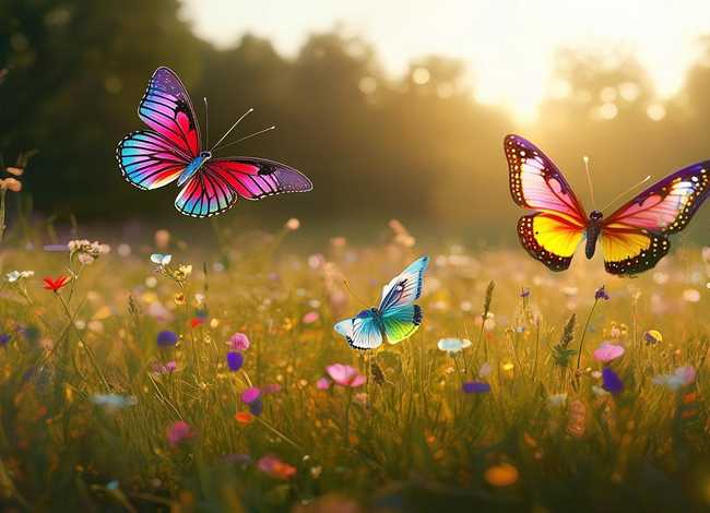 小故事三只蝴蝶 小故事三只蝴蝶怎么写