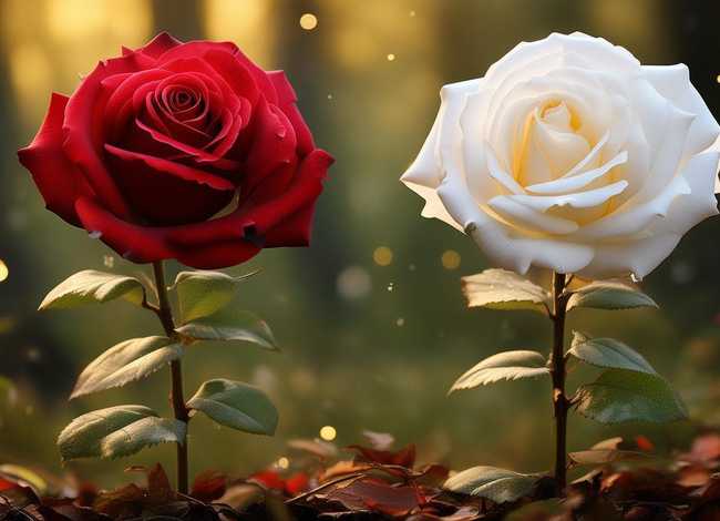 红玫瑰与白玫瑰的故事格林童话、白玫瑰与红玫瑰格林童话告诉我们