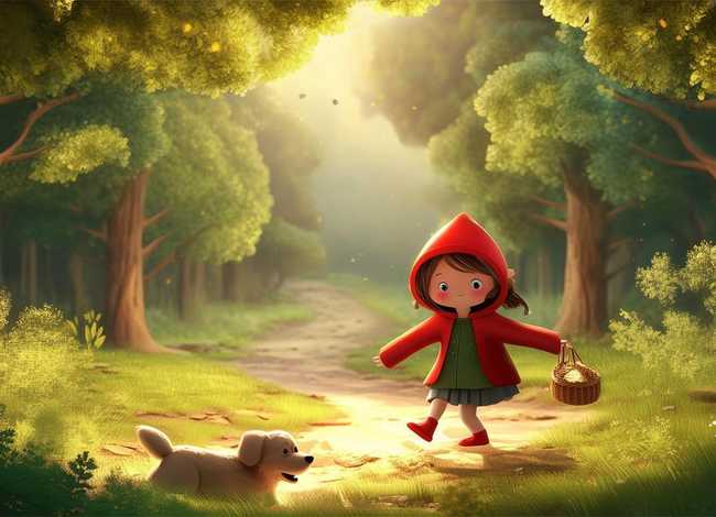 儿童故事小红帽简短，小红帽幼儿故事简短