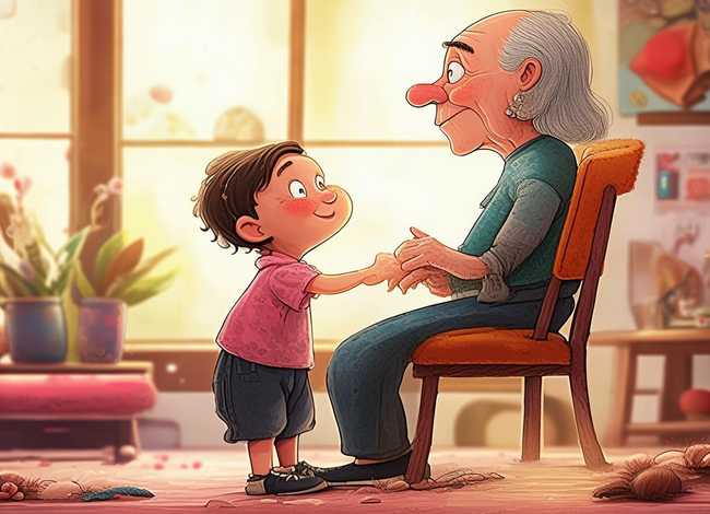 儿童孝德小故事 - 孝德小故事手稿