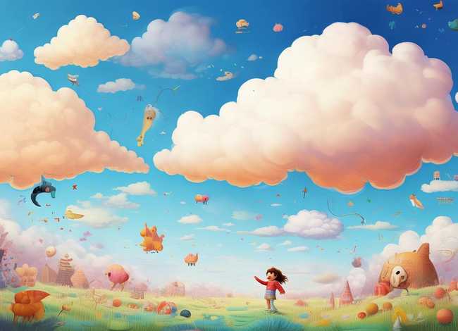 关于云的绘本故事；关于云的绘本故事图片