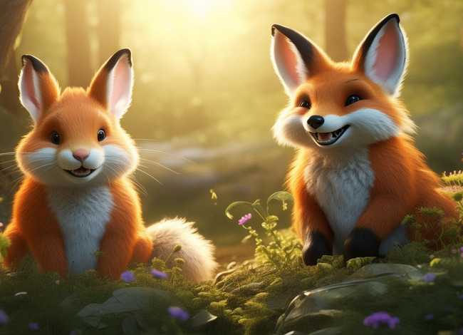 儿童故事狸猫 狸猫兔子故事