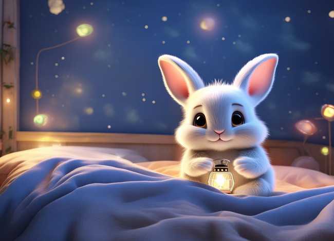 3-6岁儿童睡前故事勇敢的小白兔；0-3岁睡前故事小白兔