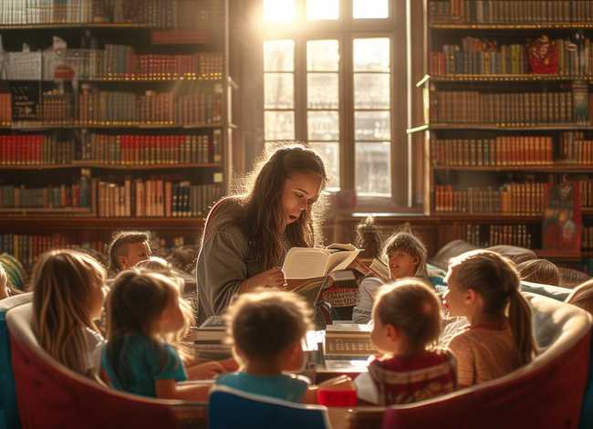 图书馆儿童故事演讲、图书馆讲故事活动