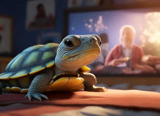 小乌龟看爷爷故事视频，小乌龟看爷爷故事视频完整版