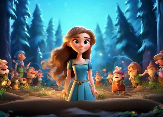 儿童故事白雪公主视频、少儿故事视频白雪公主