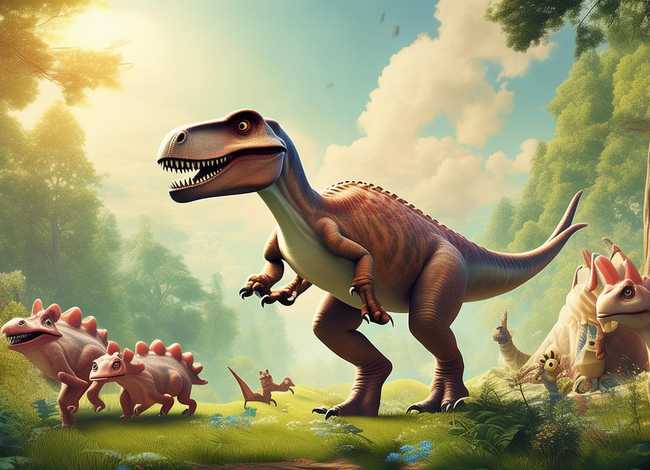 儿童故事连续播放恐龙（小儿故事恐龙故事）