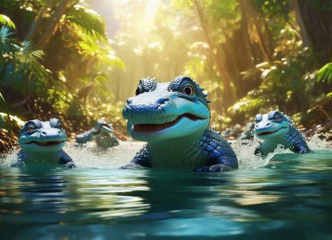 鳄鱼的幼儿故事 - 鳄鱼的幼儿故事简短