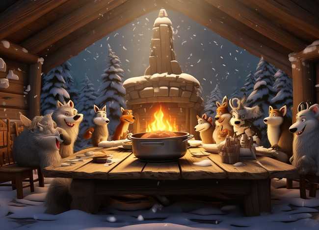 老狼请客故事 老狼请客故事音频 老狼请客故事 老狼请客故事音频