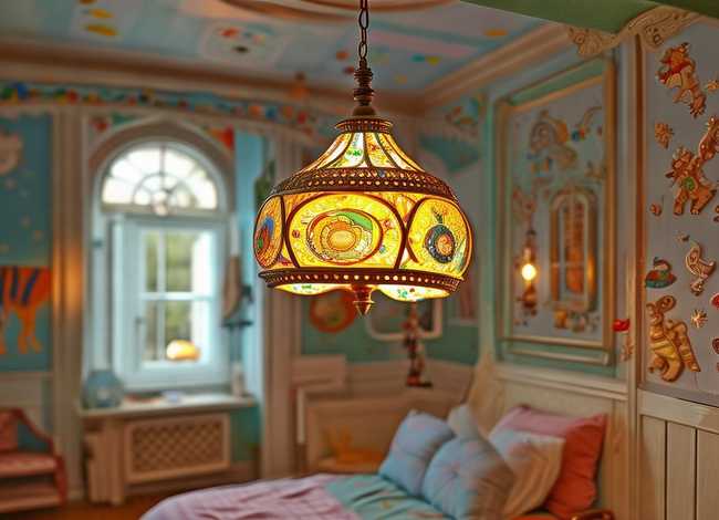 儿童卧室故事灯、儿童房间灯具