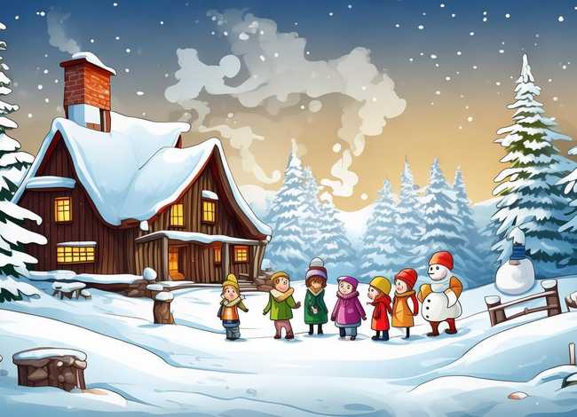 关于冬天的故事儿童故事 - 幼儿关于冬天的故事