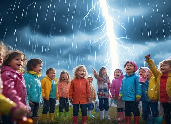 关于雷电的儿童故事 关于雷电的小故事