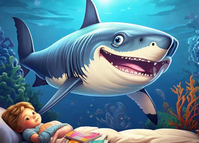 儿童大鲨鱼睡前故事 - 故事大全 鲨鱼睡前故事