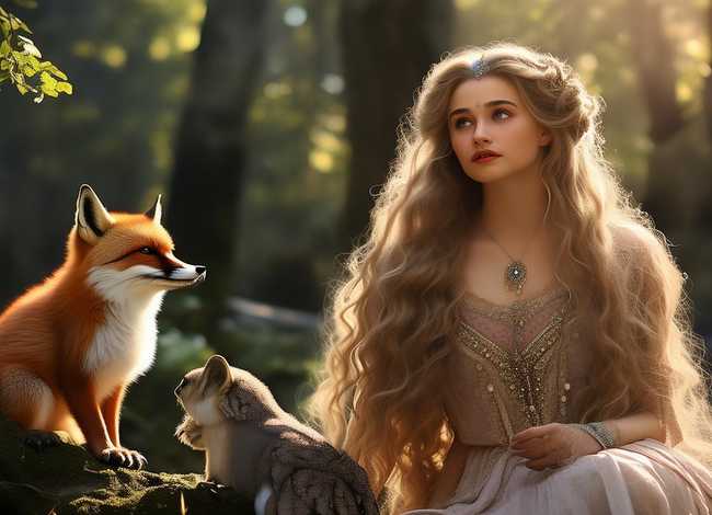 长发公主讲故事，讲长发公主的故事