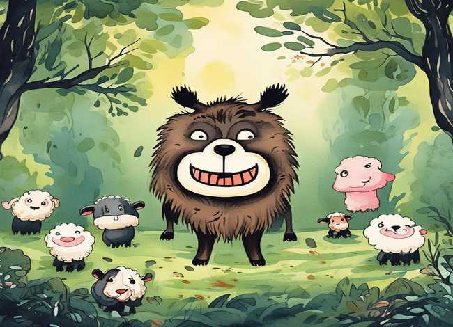 故事狼与七只小羊、故事狼与七只小羊视频