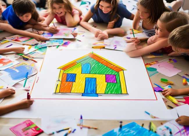 房子儿童简笔画 房子儿童简笔画和孩子一起学画画吧 房子儿童简笔画 房子儿童简笔画和孩子一起学画画吧