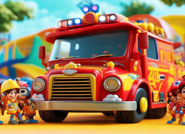 幼儿消防车的故事、幼儿消防车的故事大全