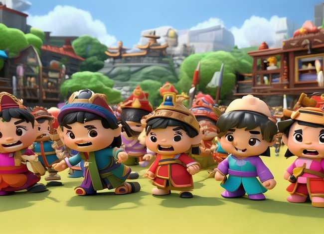 儿童故事三国视频，幼儿三国故事大全视频