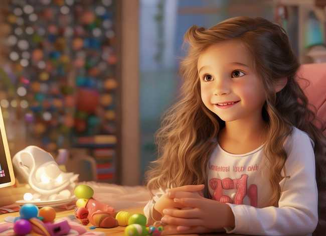 教儿童梳头发视频 教梳头发的视频 小女孩