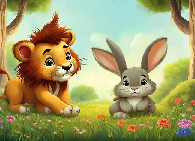 绘本故事3-6岁;绘本故事3-6岁经典视频小狮子和小兔 绘本故事3-6岁;绘本故事3-6岁经典视频小狮子和小兔