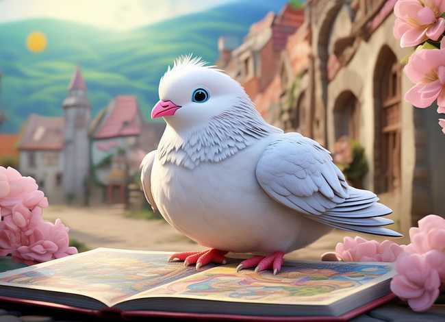 鸽子故事绘本 - 鸽子的绘本故事 鸽子故事绘本 - 鸽子的绘本故事
