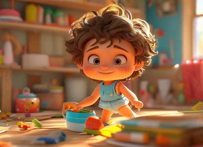 小朋友爱劳动的故事，小朋友爱劳动的故事视频