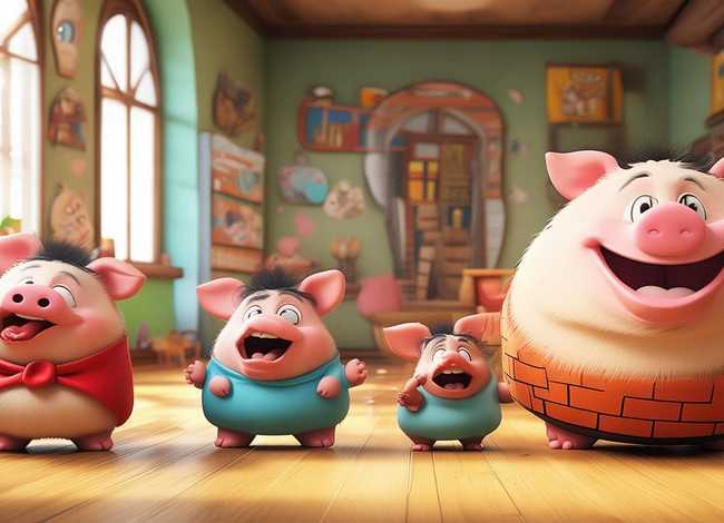 儿童故事三只小猪出版社，三只小猪的故事出版社