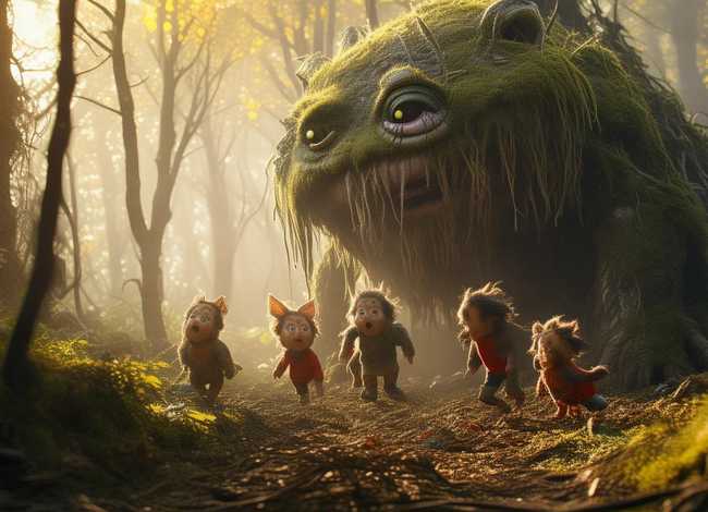 小故事熊出没（故事熊出没之怪兽计划）