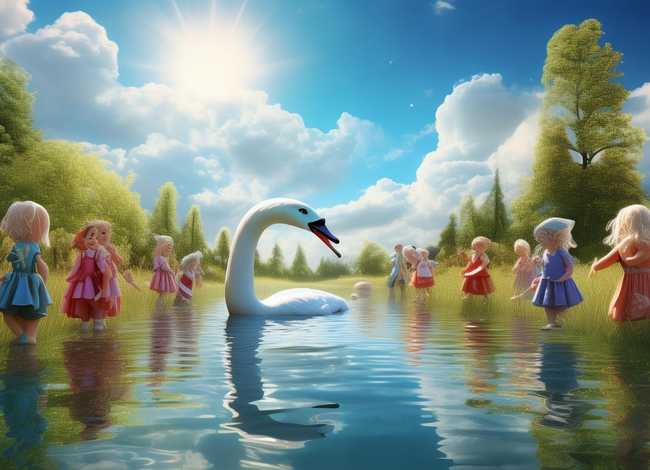 儿童童话故事天鹅湖，幼儿故事天鹅湖