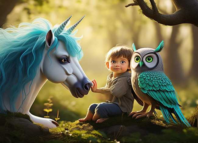 儿童故事一副画 一个儿童故事一幅画