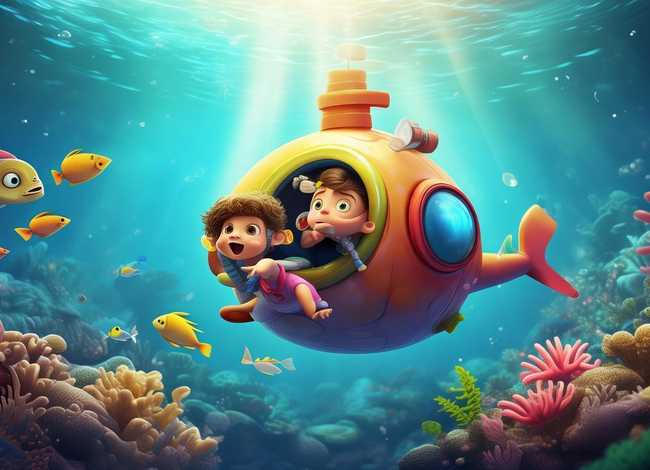 潜艇的故事儿童、潜水艇的故事幼儿 潜艇的故事儿童、潜水艇的故事幼儿