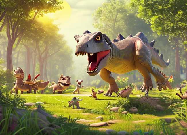儿童故事连续播放恐龙（小儿故事恐龙故事）