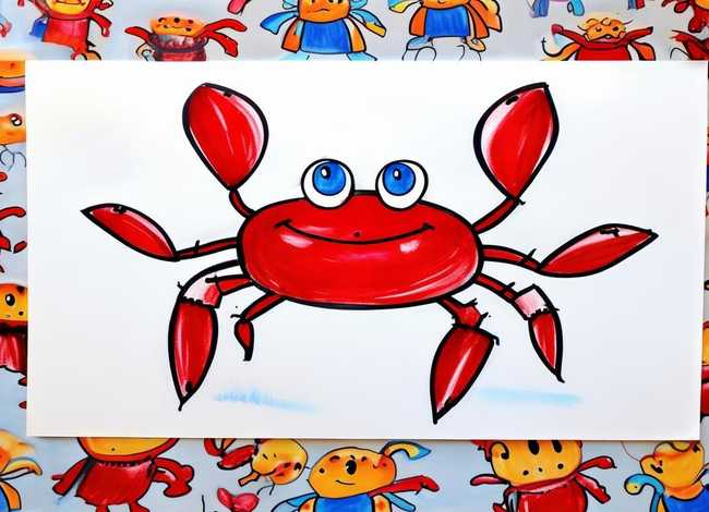 螃蟹儿童简笔画 螃蟹儿童简笔画图片大全 螃蟹儿童简笔画 螃蟹儿童简笔画图片大全