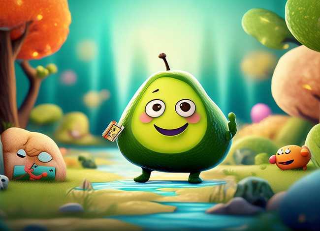 儿童故事牛油果的故事、牛油果的绘本故事 儿童故事牛油果的故事、牛油果的绘本故事