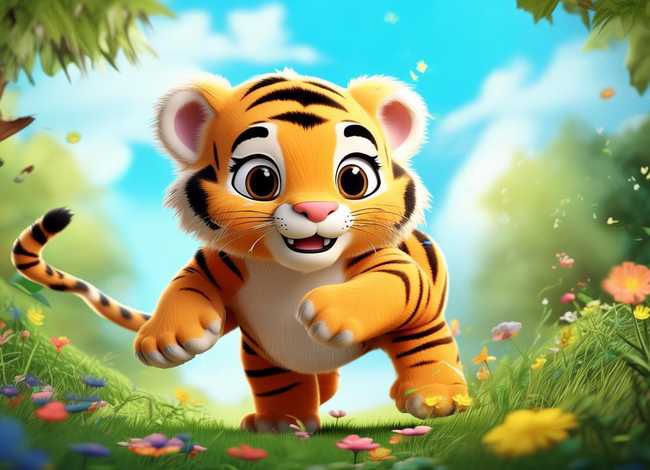 关于老虎的儿童故事在线收听 - 关于老虎的幼儿故事