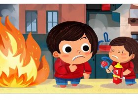 着火了怎么办儿童故事 家里着火了怎么办幼儿故事