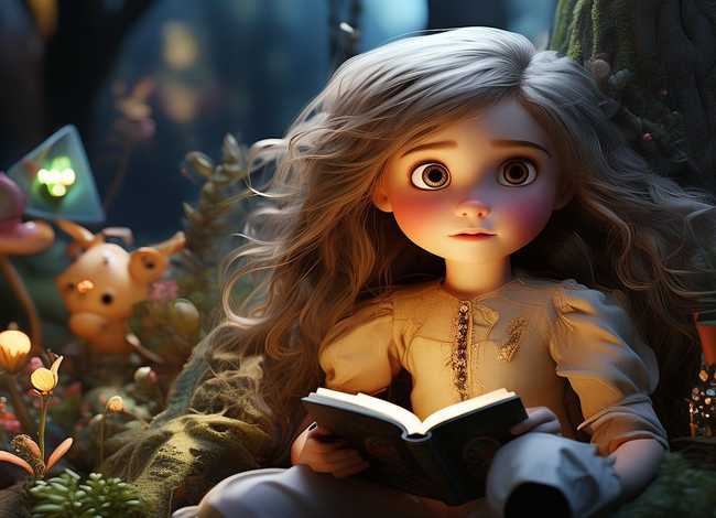 女生的故事儿童版，女生的故事的图片