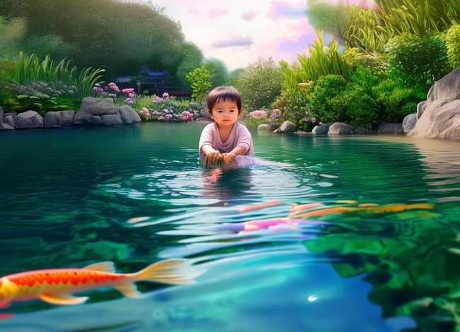 关于鱼的儿童古诗，播放关于鱼的古诗