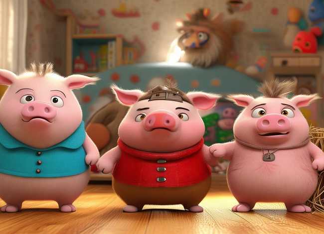 朗诵儿童故事三只小猪 朗读小故事三只小猪 朗诵儿童故事三只小猪 朗读小故事三只小猪