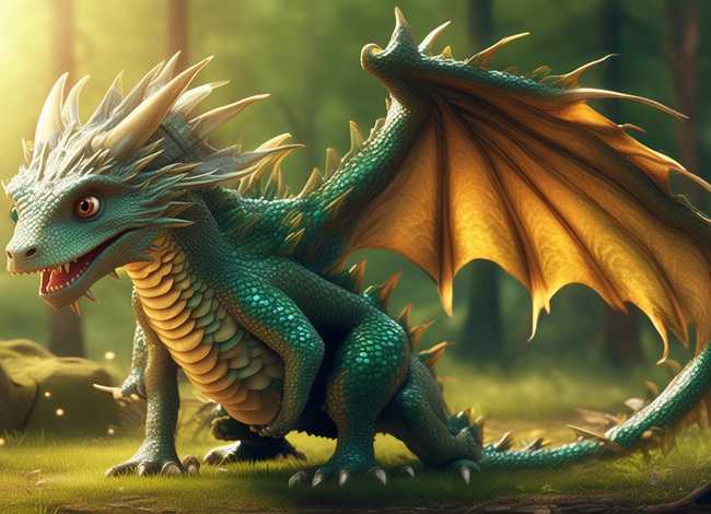 儿童故事小孩变成牛；小孩变成龙的故事