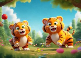 两只老虎儿童故事，两只老虎幼儿故事