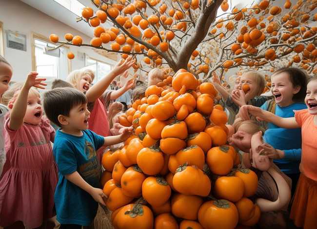 柿子熟了儿童故事(幼儿园的柿子熟了课程故事) 柿子熟了儿童故事(幼儿园的柿子熟了课程故事)